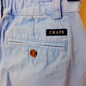 Boys size 10 dress pants. Light blue .  Chaps.  Gently worn.